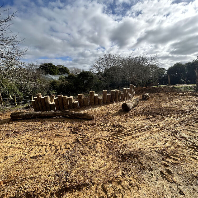 Fully Fenced Retaining Wall Gallery